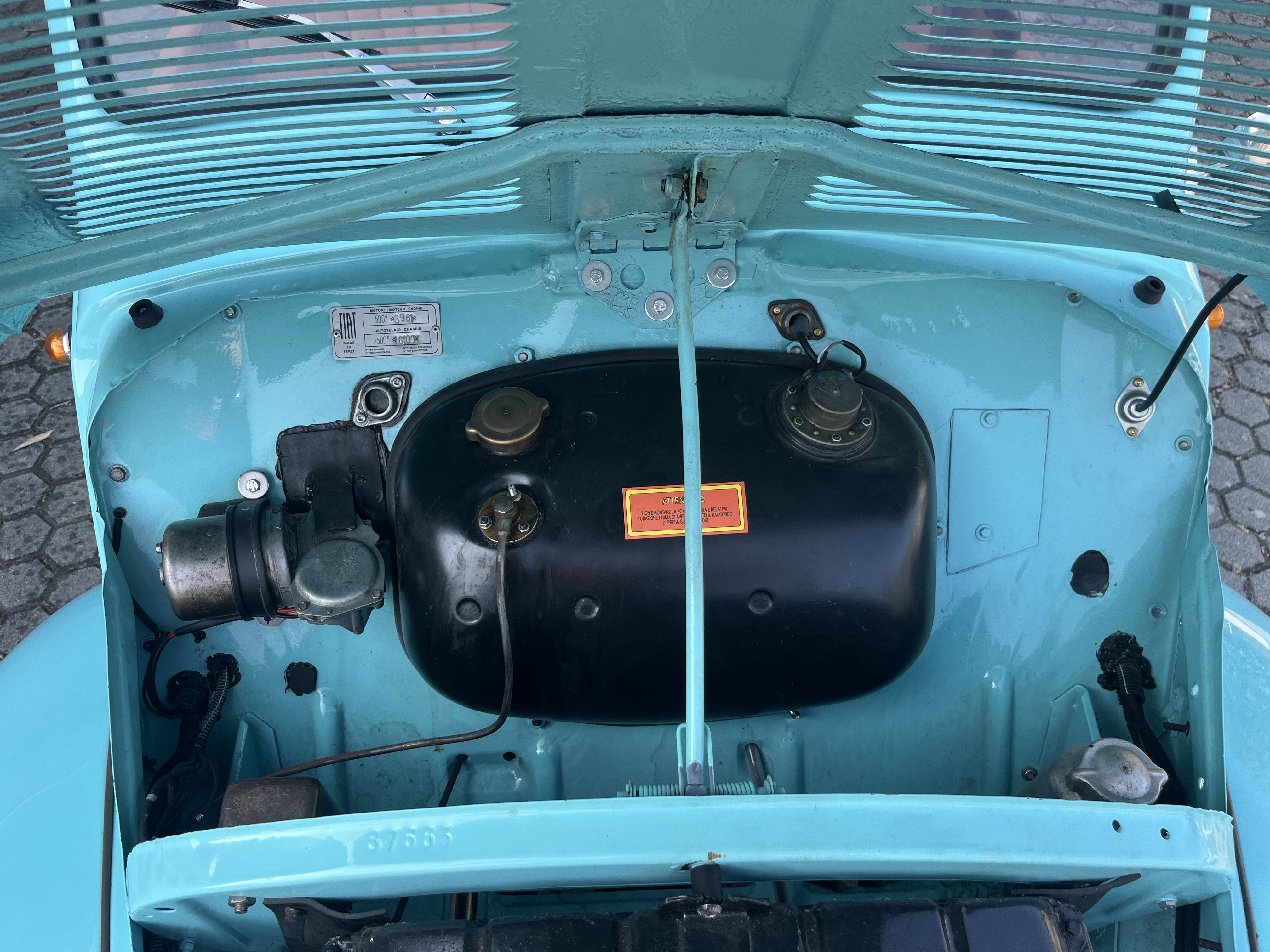 FIAT 500 C Topolino spiaggina