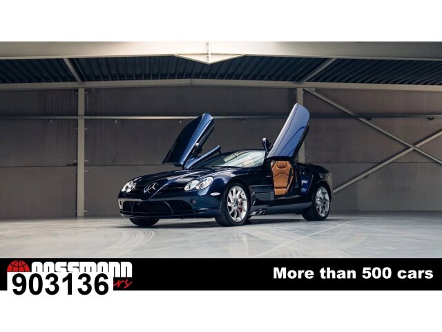 Mercedes Benz SLR McLaren Roadster 5.4L V8 Kompressor - R199 